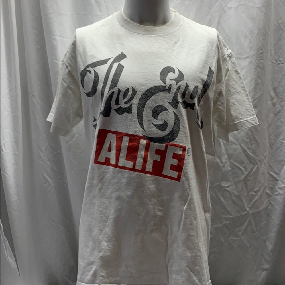 Alife white the end T-shirt